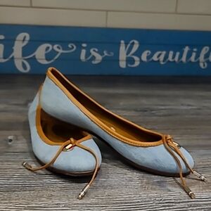 U.S. Polo Assn. Jean Ballet Flats